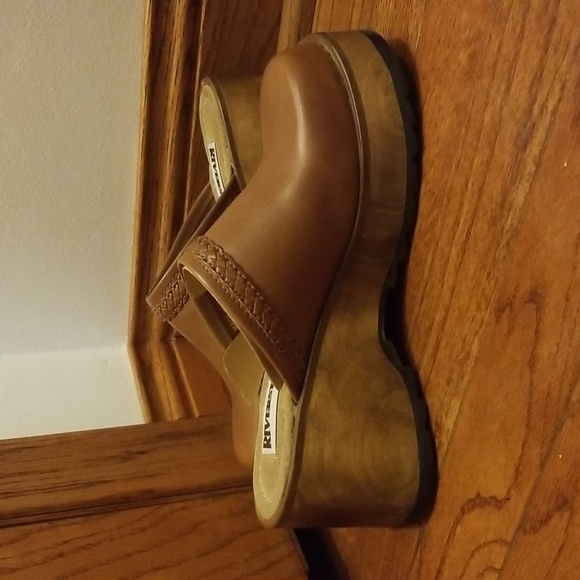 Vintage Riverstone "Woodside"- Clogs in Natural tone, size 7M- NWT - Picture 6 of 13